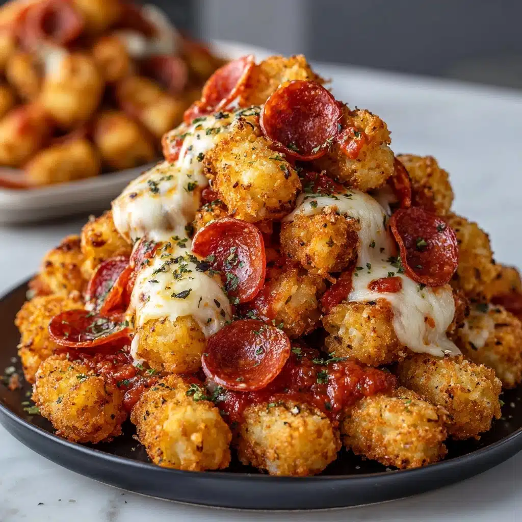 Pepperoni Pizza Totchos Recipe