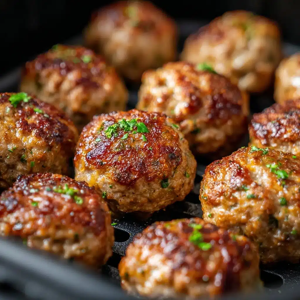 Air Fryer Turkey Meatballs Recipe - Recipe Image