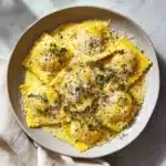 Creamy Lemon Herb Butter Ravioli Recipe