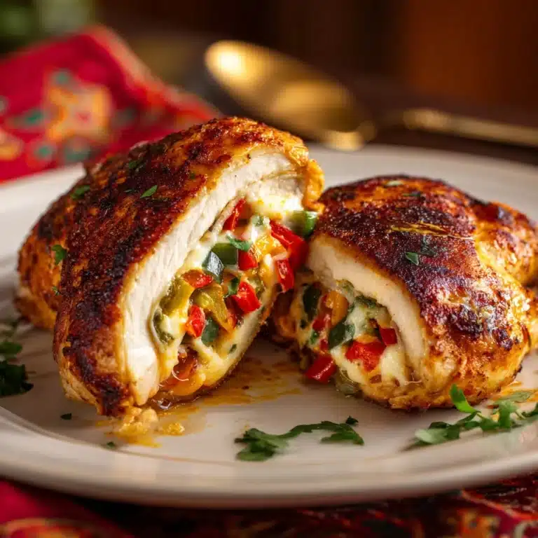 Fajita Stuffed Chicken Recipe