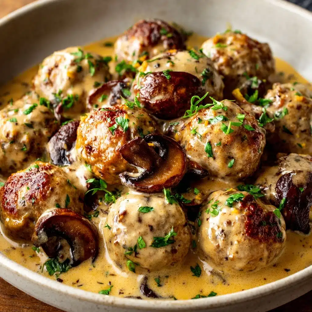 Crockpot Meatball Stroganoff Recipe