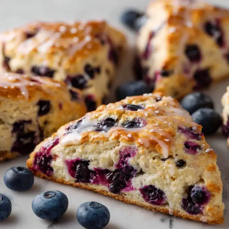 Lemon Blueberry Scones Recipe