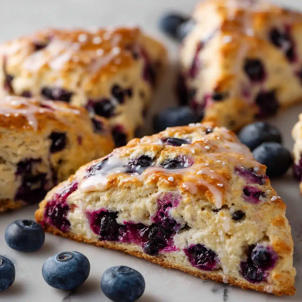 Lemon Blueberry Scones Recipe - Recipe Image