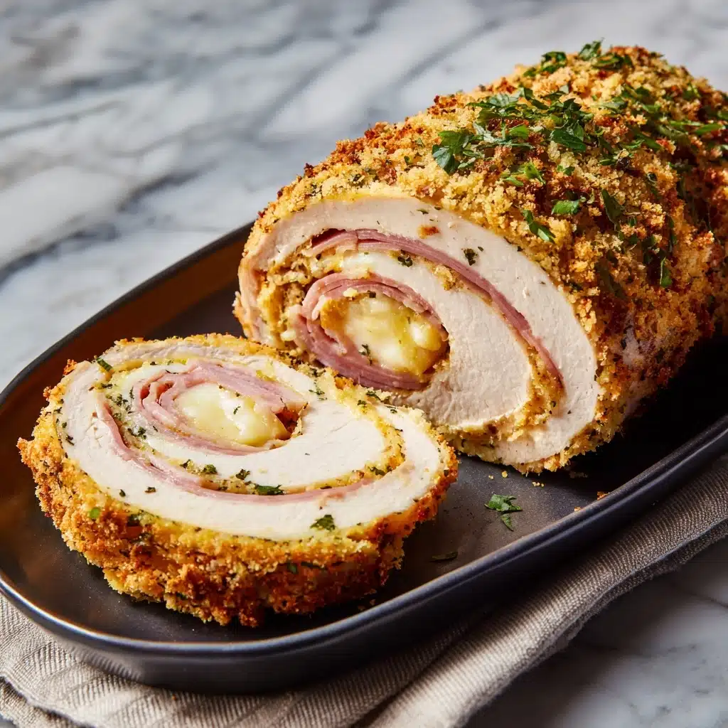 Chicken Cordon Bleu Meatloaf Recipe