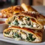 Creamy Chicken Calzone Recipe