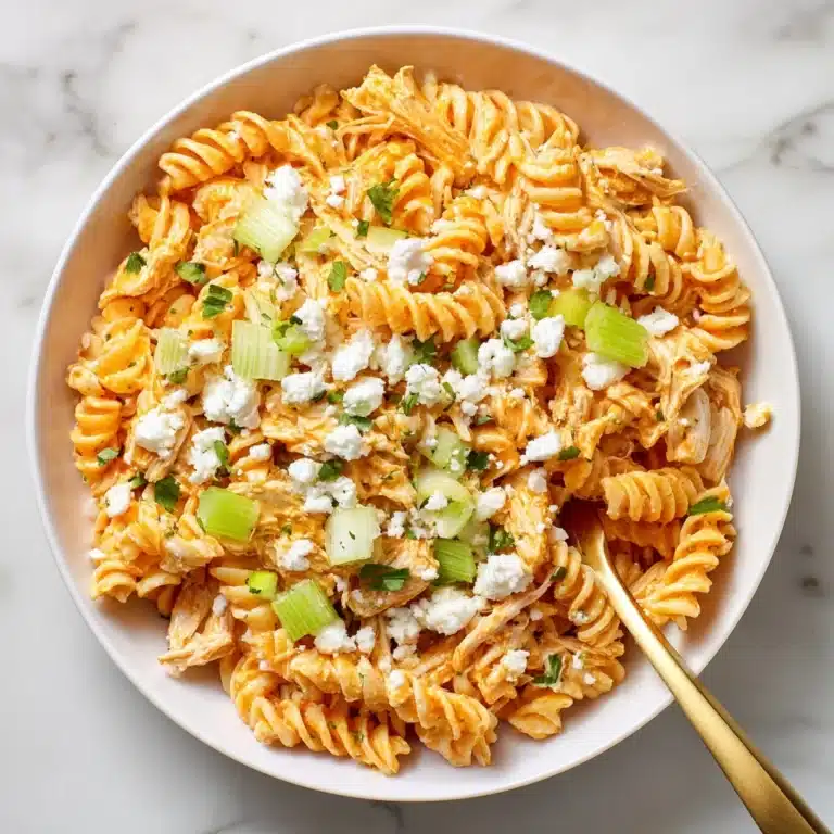 Buffalo Chicken Pasta Salad Recipe