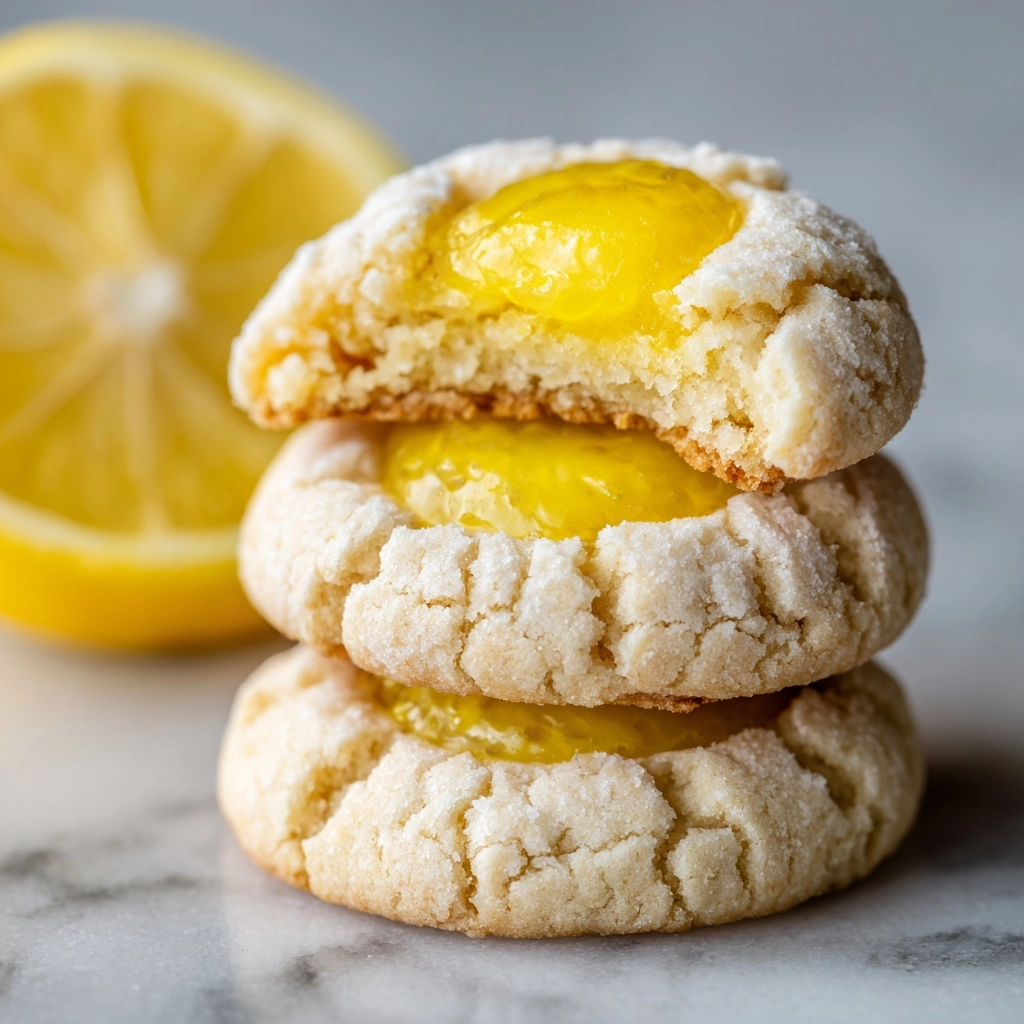 Lemon Curd Cookies Recipe - Recipe Image