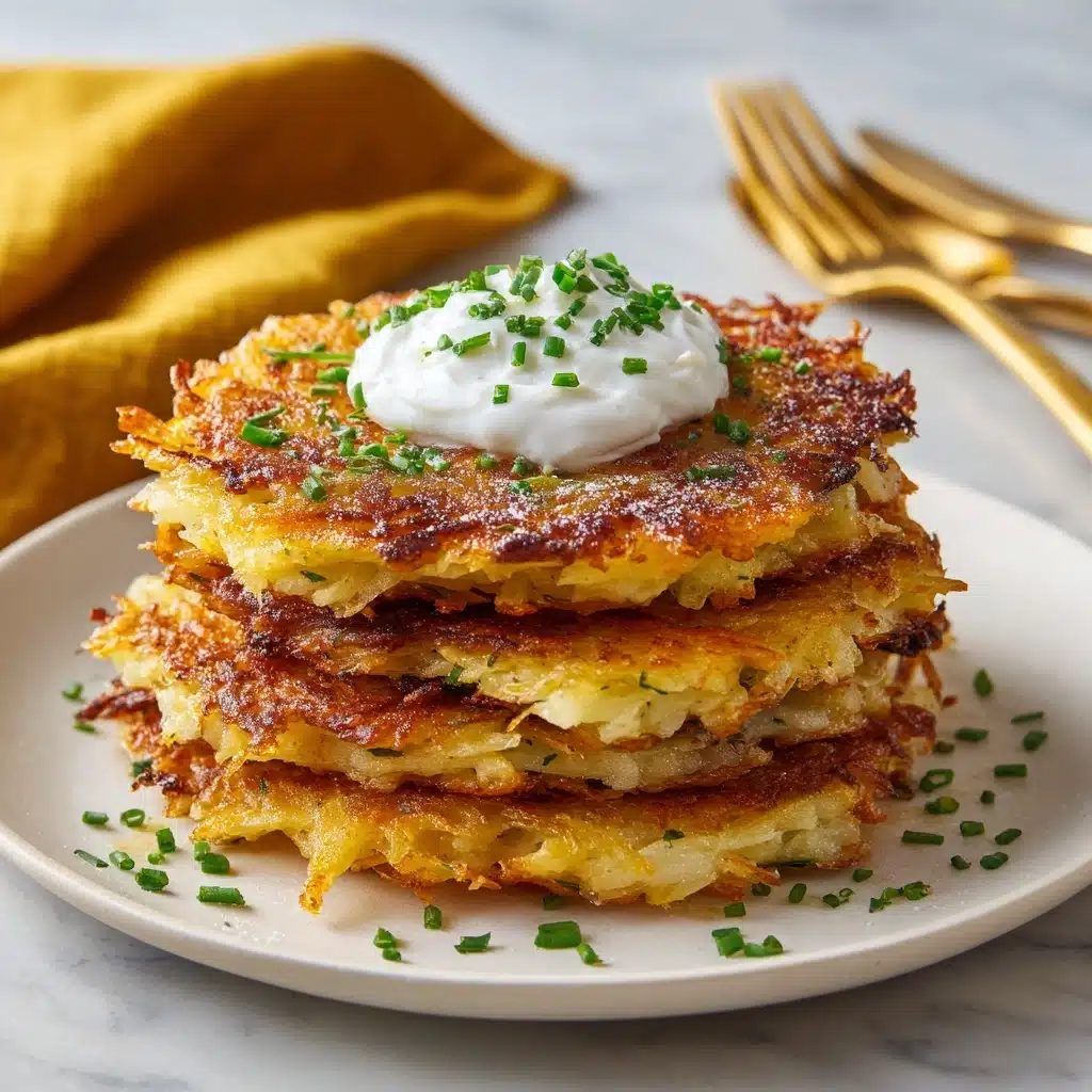 Crispy Easy Potato Pancakes Recipe
