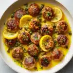 Saucy Chicken Piccata Meatballs Recipe