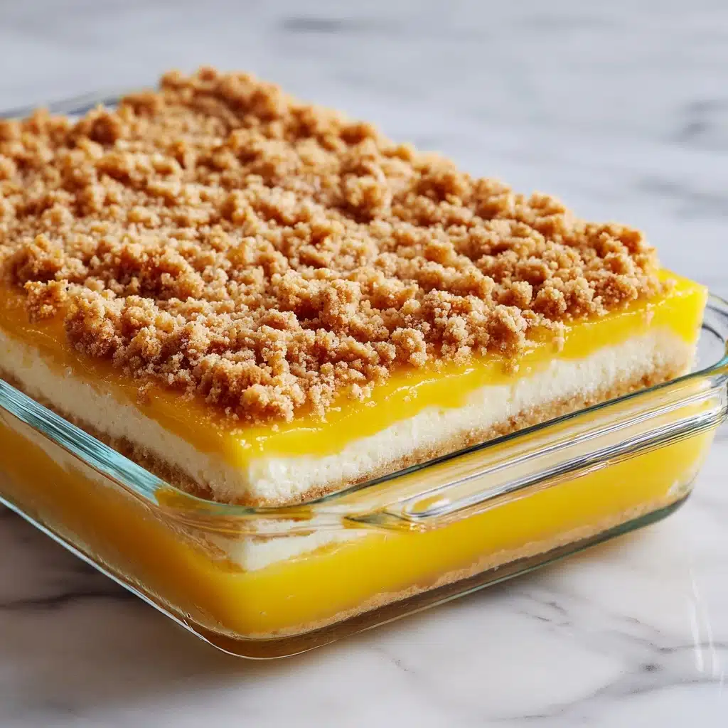 Lemon Cream Cheese Dump Cake Recipe