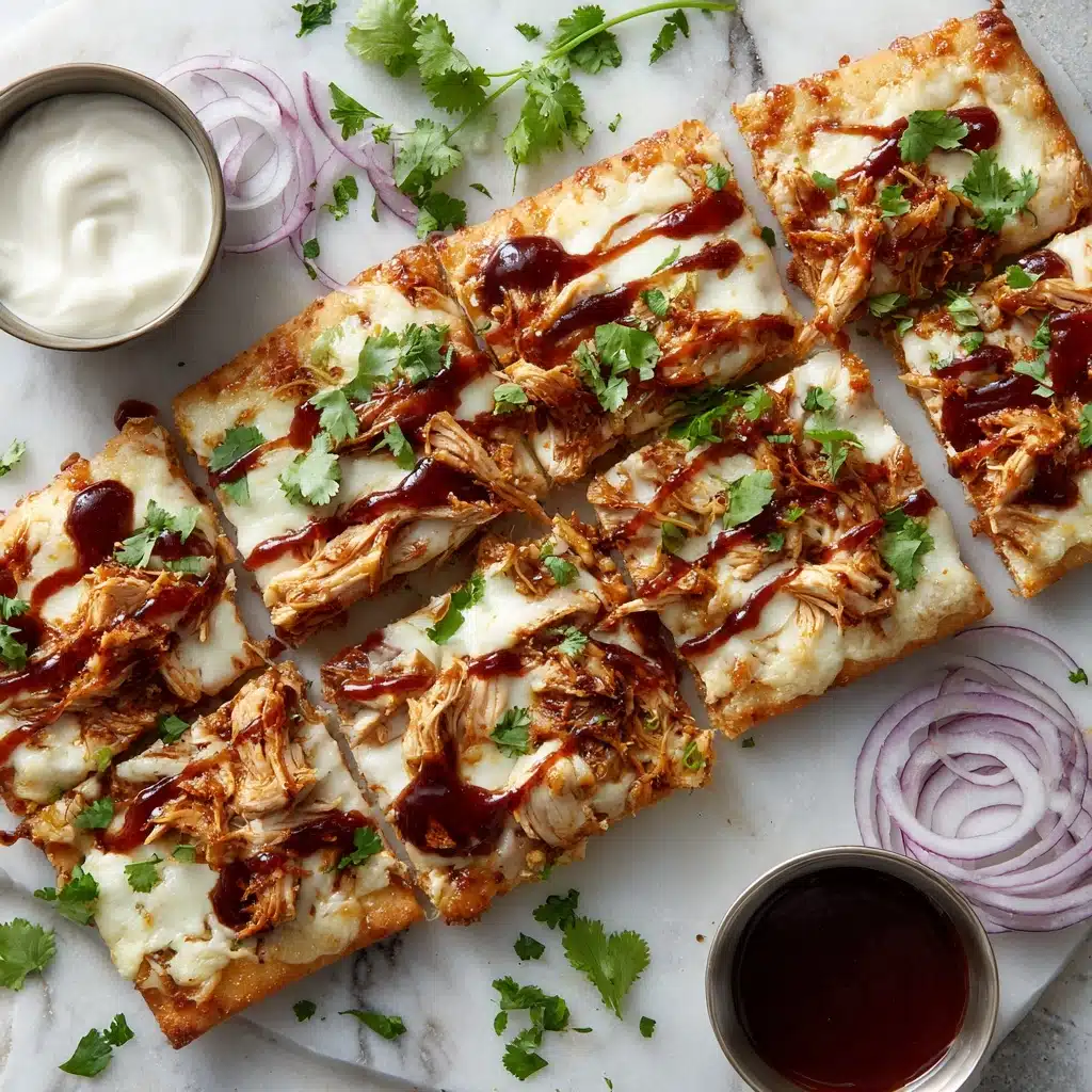 Grilled BBQ Chicken Pizza Recipe - Recipe Image