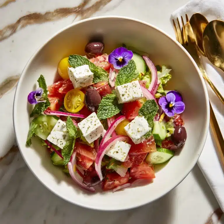 Classic Greek Salad Recipe