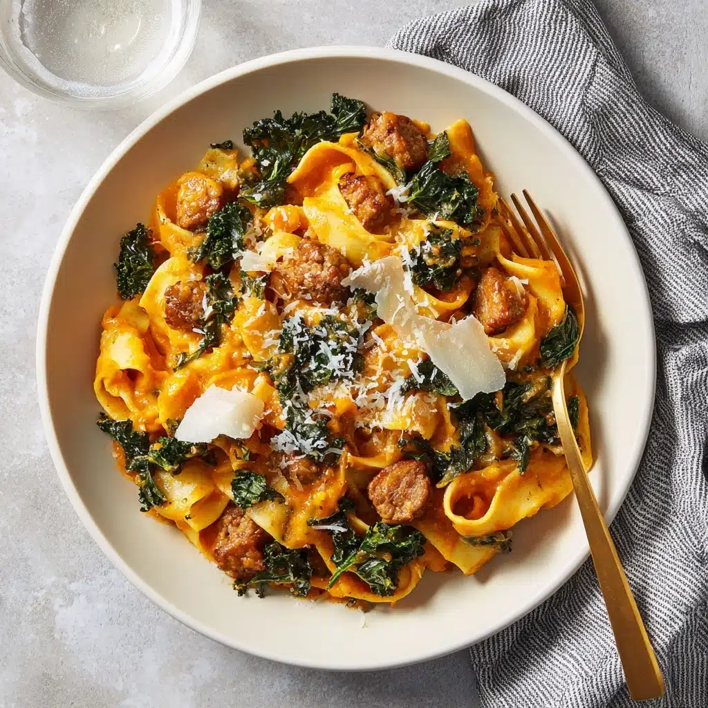 Butternut Squash Sausage Pasta Recipe
