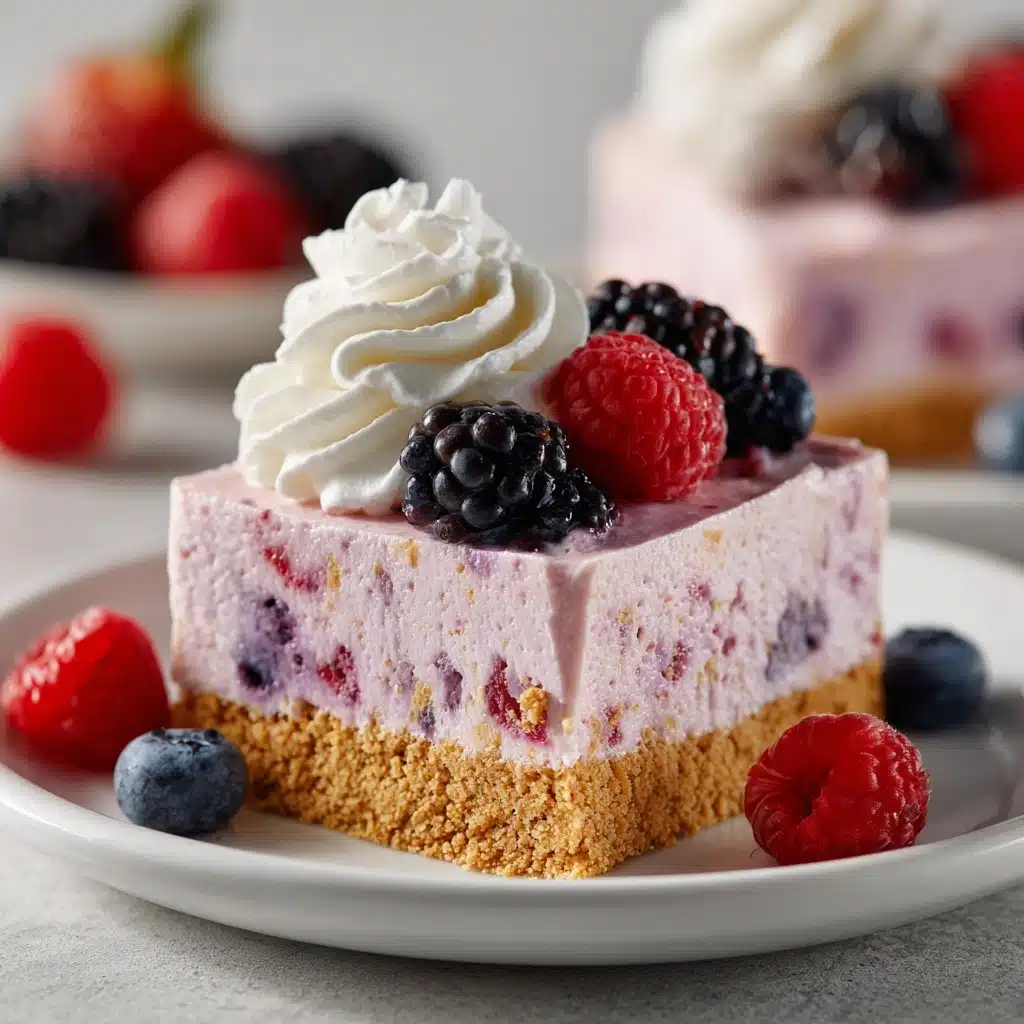 No-Bake Berry Cheesecake Recipe