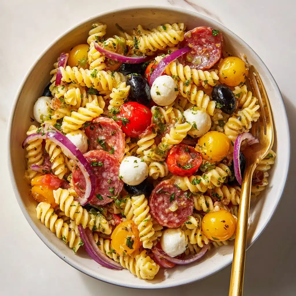 Italian Pasta Salad Recipe - Recipe Image