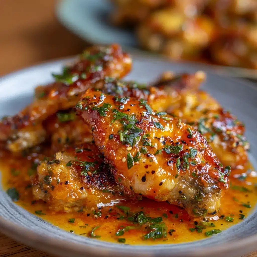 Instant Pot Bone In Chicken Thighs with Peri Peri Sauce Recipe - Recipe Image