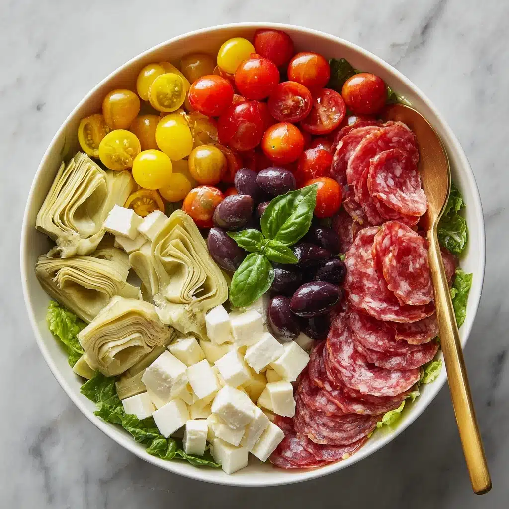 Homemade Antipasto Salad Recipe - Recipe Image