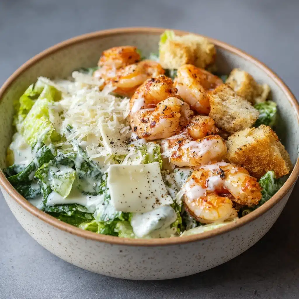 Shrimp Caesar Salad Recipe - Recipe Image