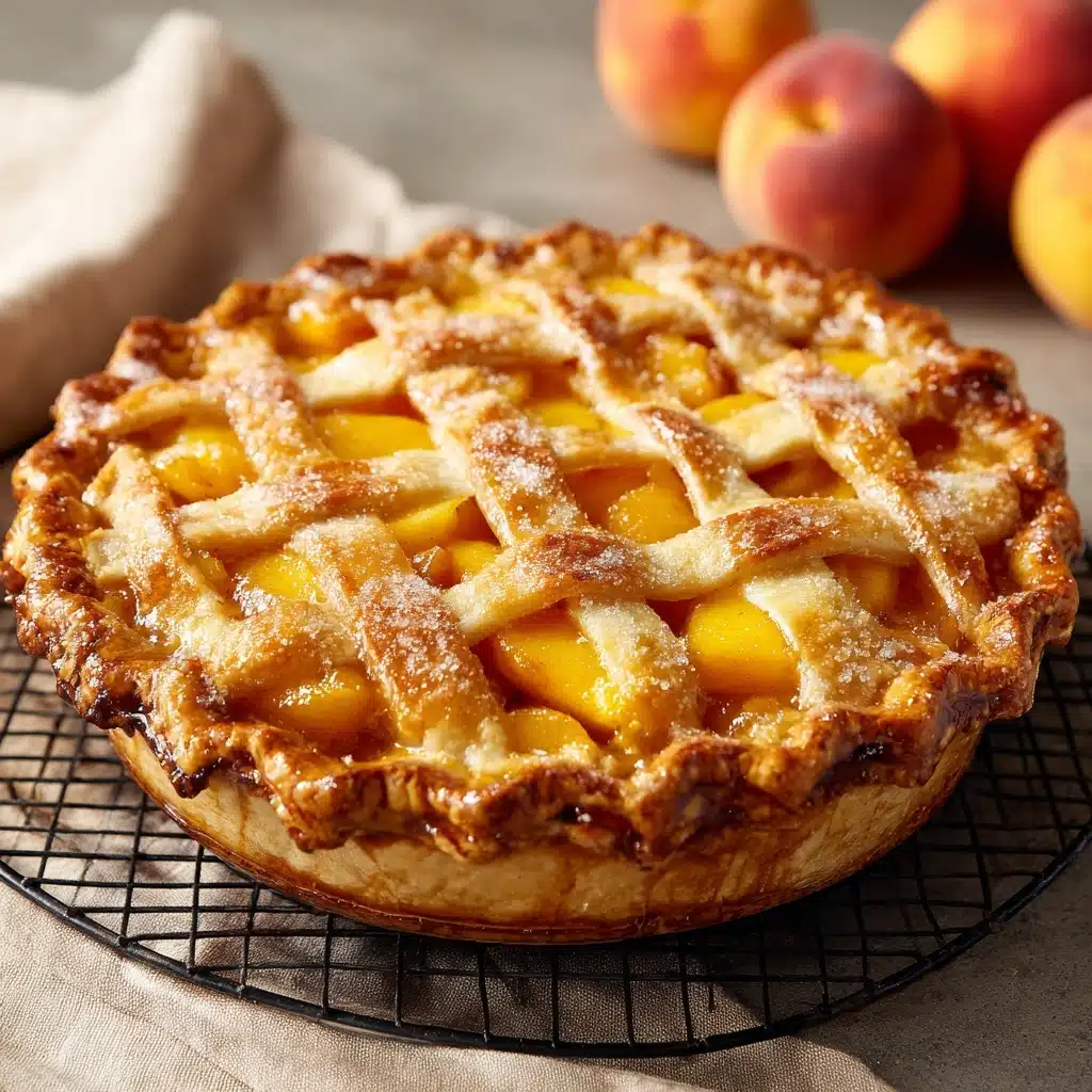 Best Peach Pie Recipe - Recipe Image
