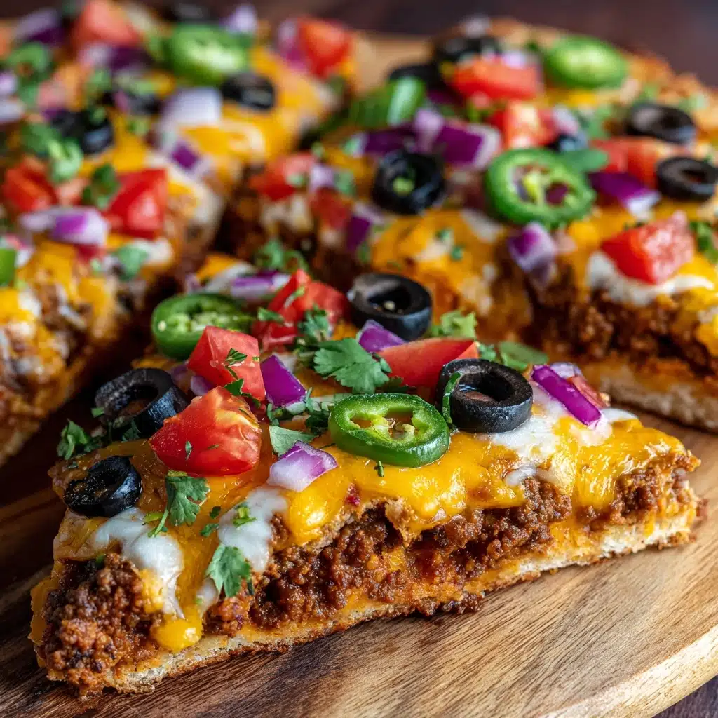 Homemade Mexican Pizza Recipe - Recipe Image
