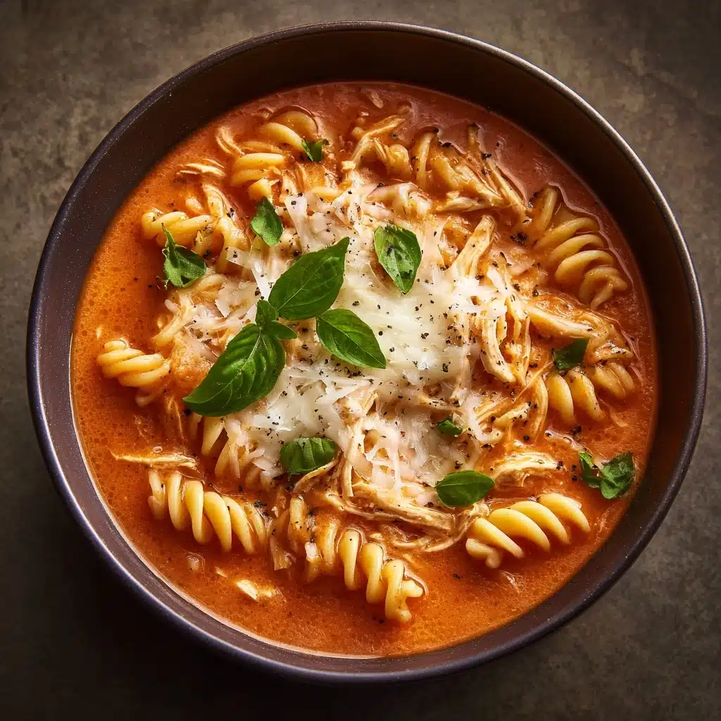 Crockpot Chicken Parmesan Soup Recipe - Recipe Image