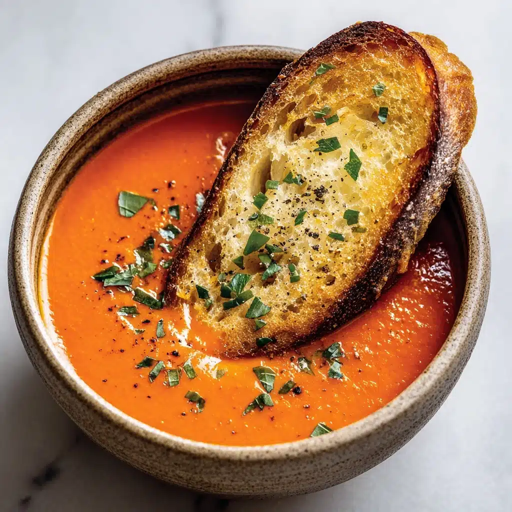 Roasted Tomato Basil Soup Recipe - Recipe Image