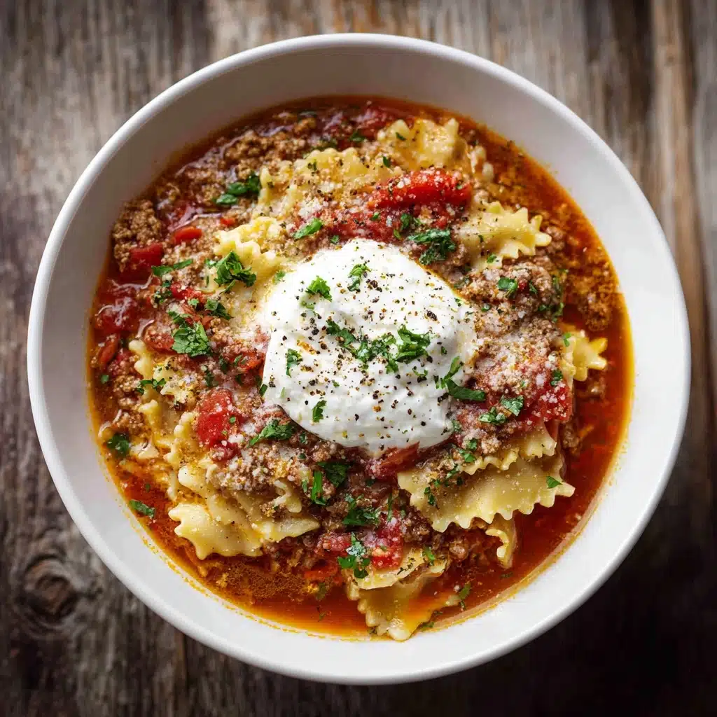 Lasagna Soup Recipe