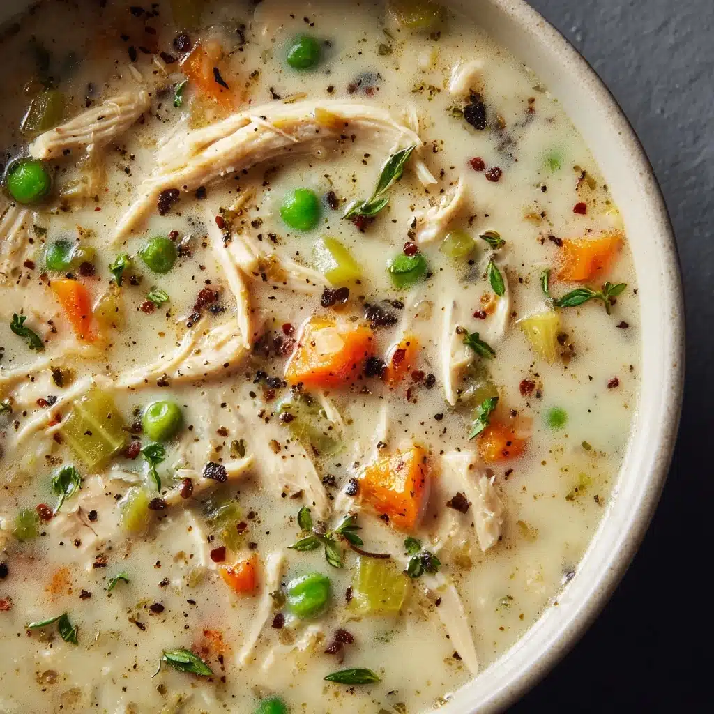 Creamy Chicken and Rice Soup Recipe - Recipe Image
