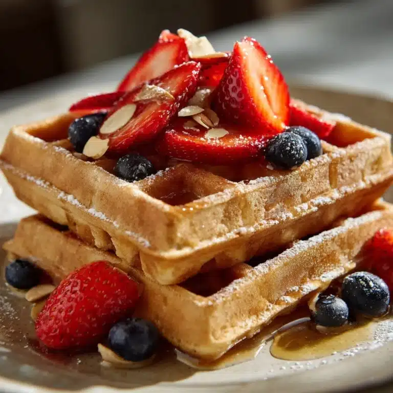 Cinnamon Waffles with Maple Butter Recipe