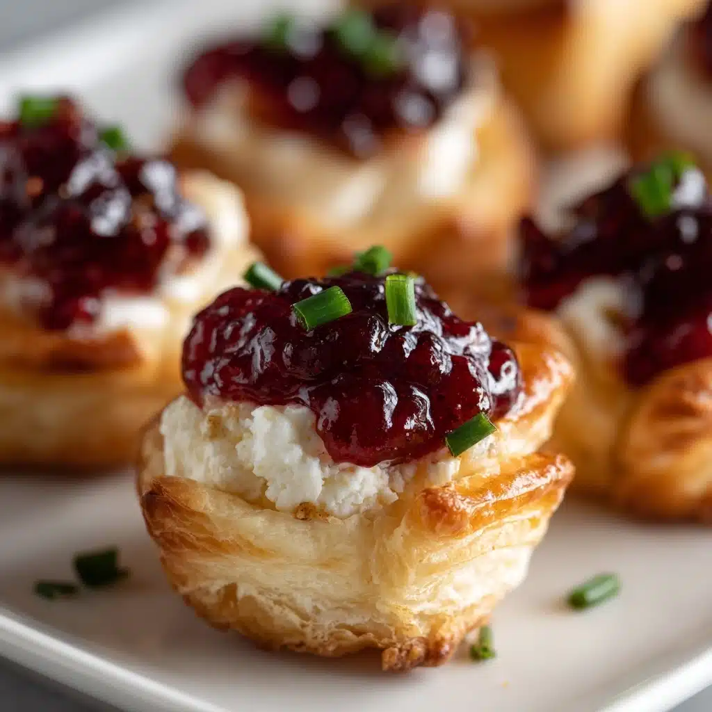 Cranberry Cream Cheese Appetizer Bites Recipe