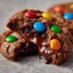 Chocolate Lava M&M Surprise Cookies Recipe