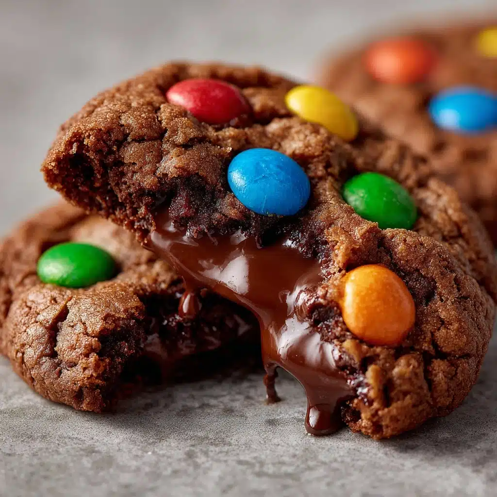 Chocolate Lava M&M Surprise Cookies Recipe