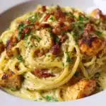 Crave-Worthy Creamy Chicken Carbonara Recipe