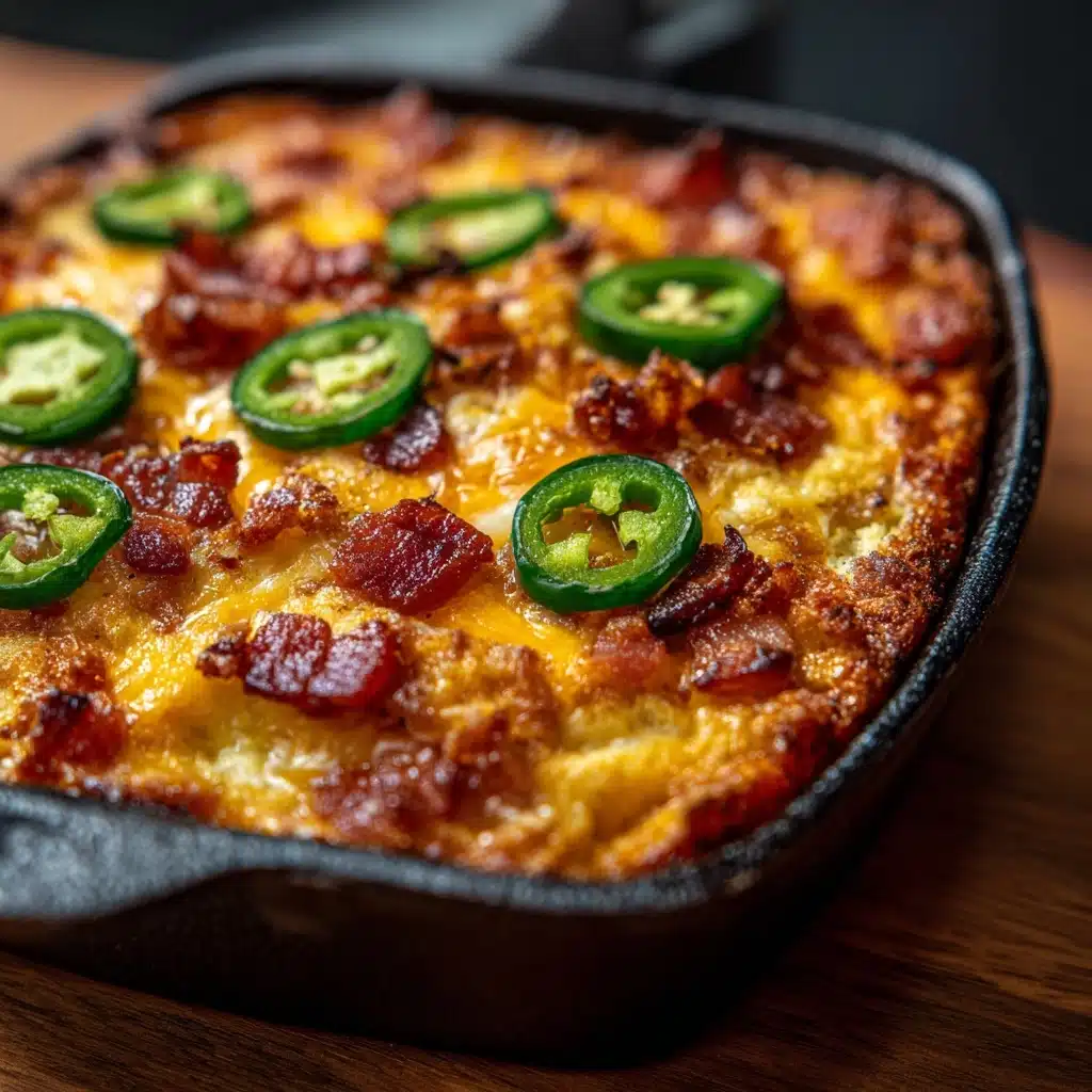 Cauliflower Jalapeño Popper Casserole Recipe - Recipe Image