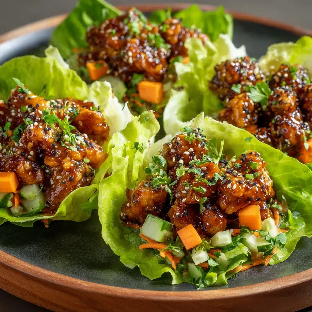 Thai Chicken Lettuce Wraps Recipe - Recipe Image