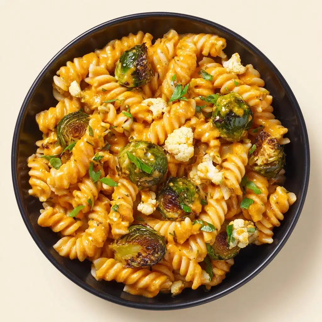 Pumpkin Mac and Cheese with Roasted Veggies Recipe - Recipe Image