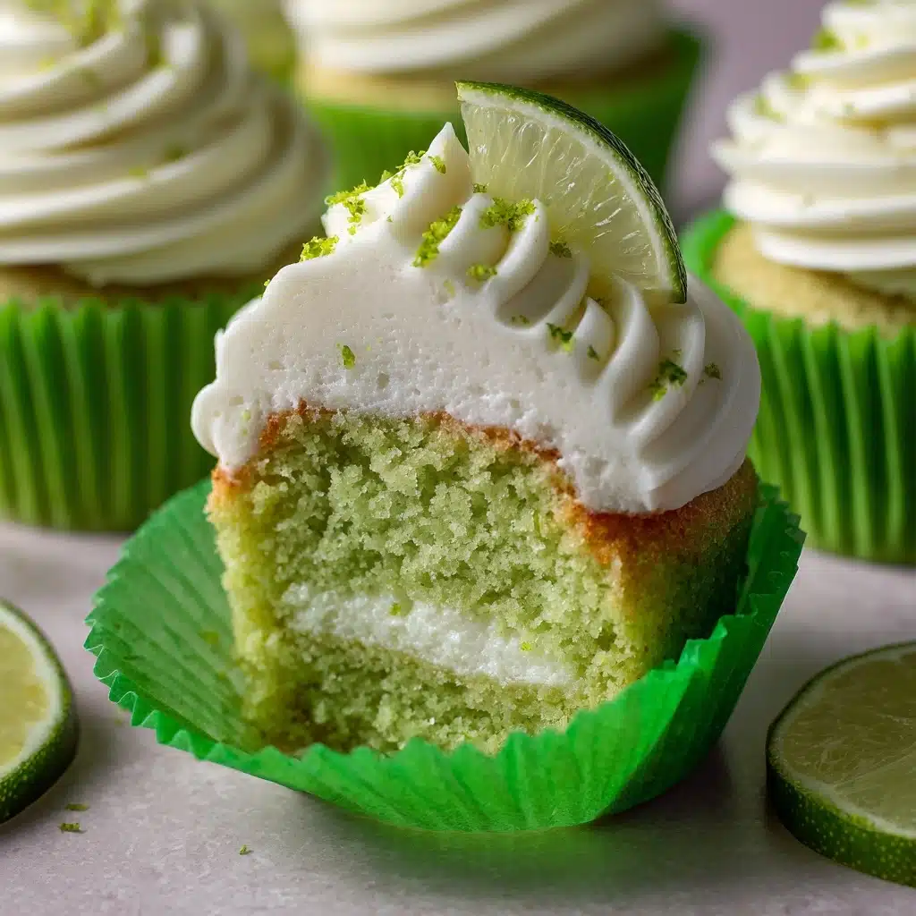 Key Lime Cupcakes Recipe - Recipe Image