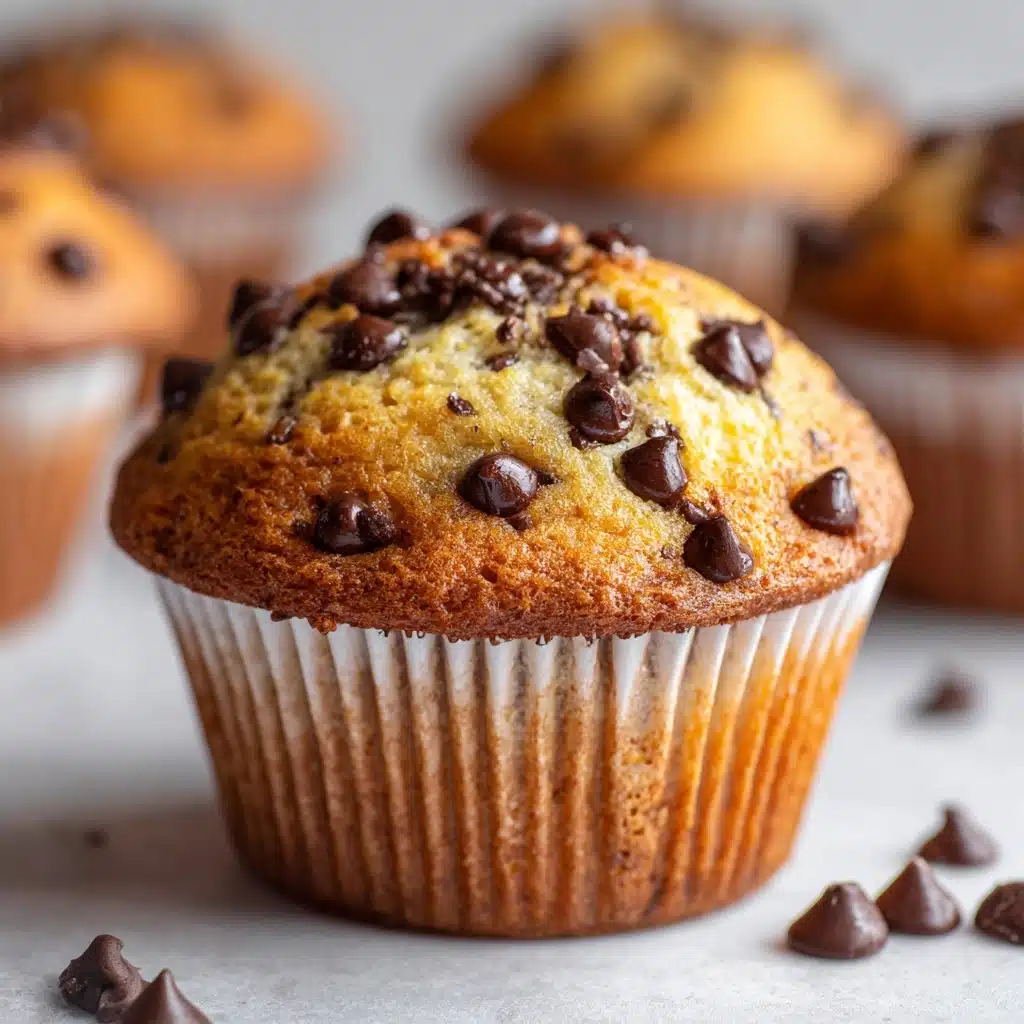 Chocolate Chip and Banana Muffins Recipe - Recipe Image