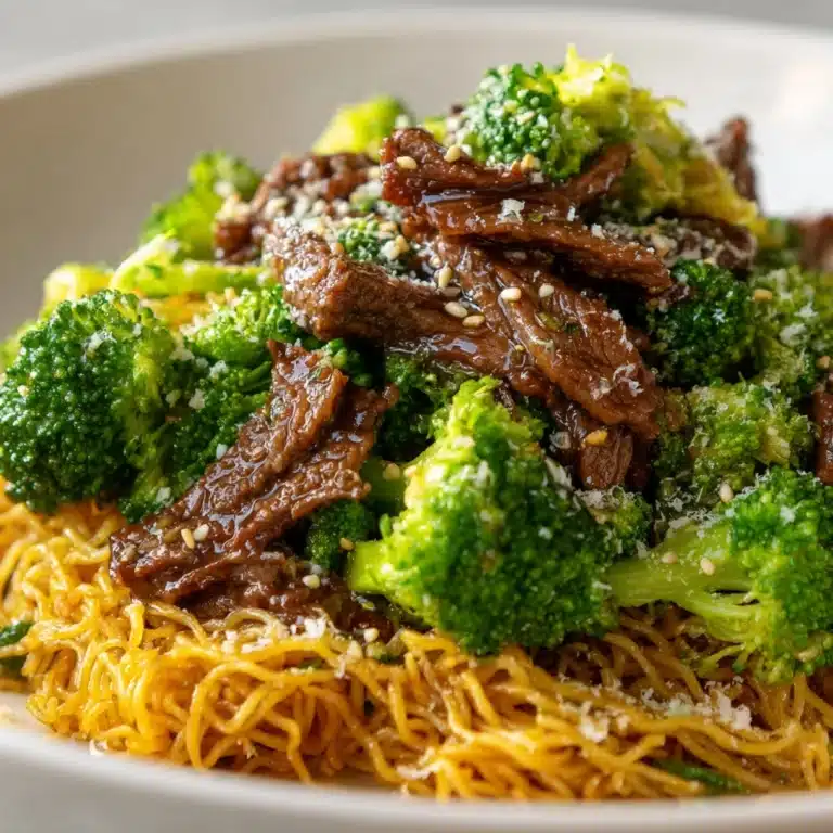 Easy Beef & Broccoli Noodles Recipe