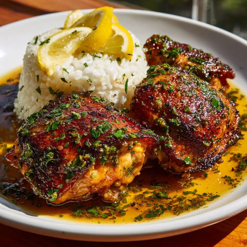 Crockpot Lemon Garlic Chicken Thighs Recipe