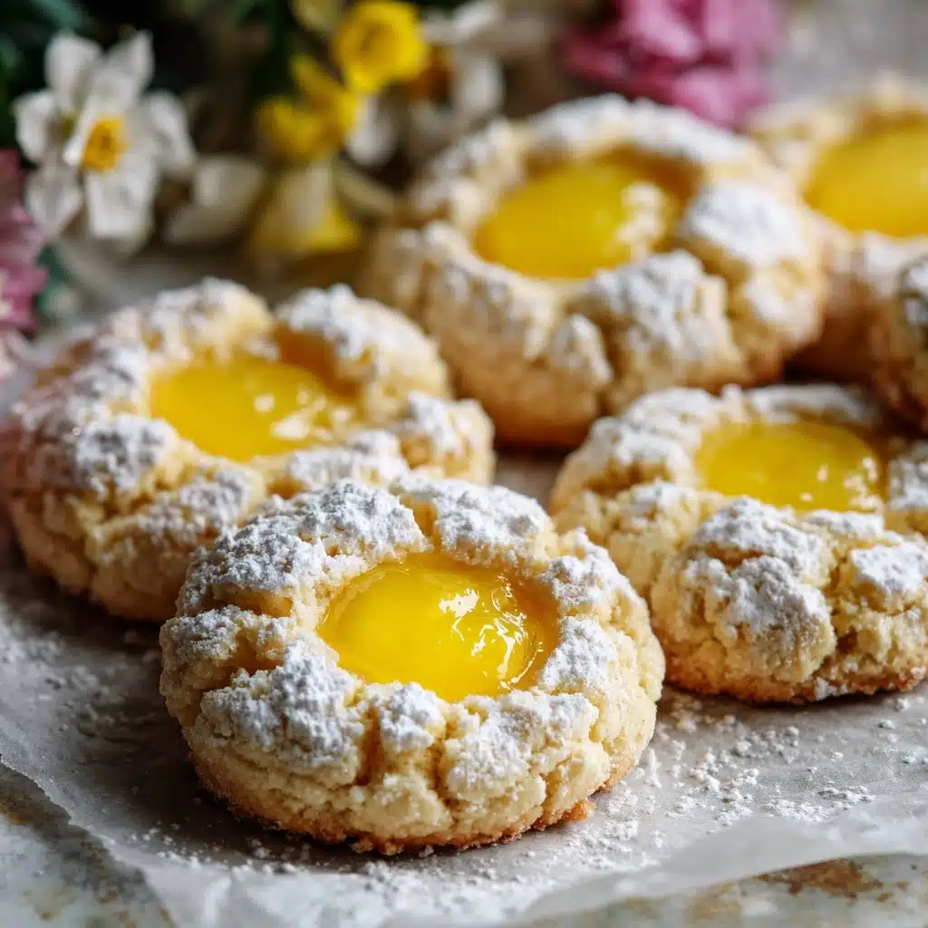 Lemon Curd Thumbprint Cookies Recipe