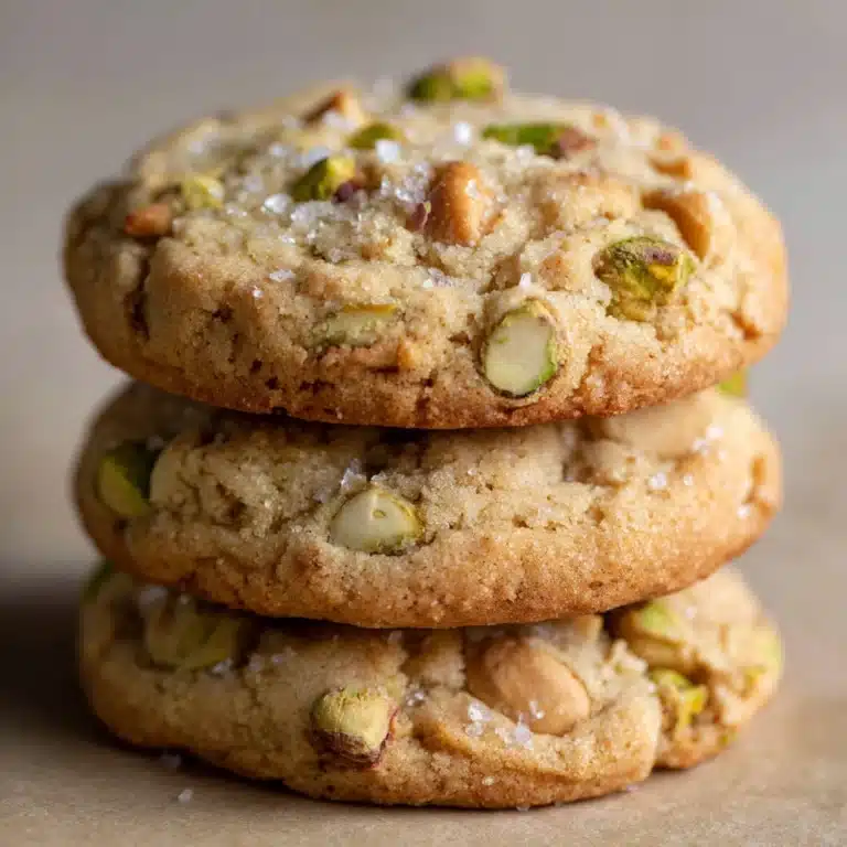 Salted Honey Pistachio Cookies Recipe