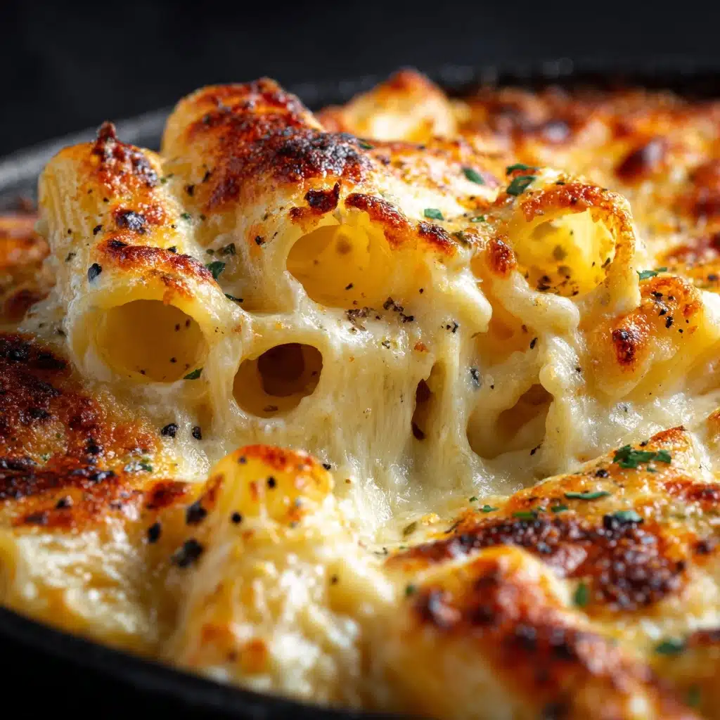 Cheesy Garlic Scalloped Potatoes Recipe