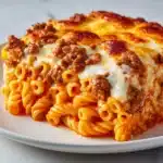 Cheesy Baked Beef Pasta Recipe