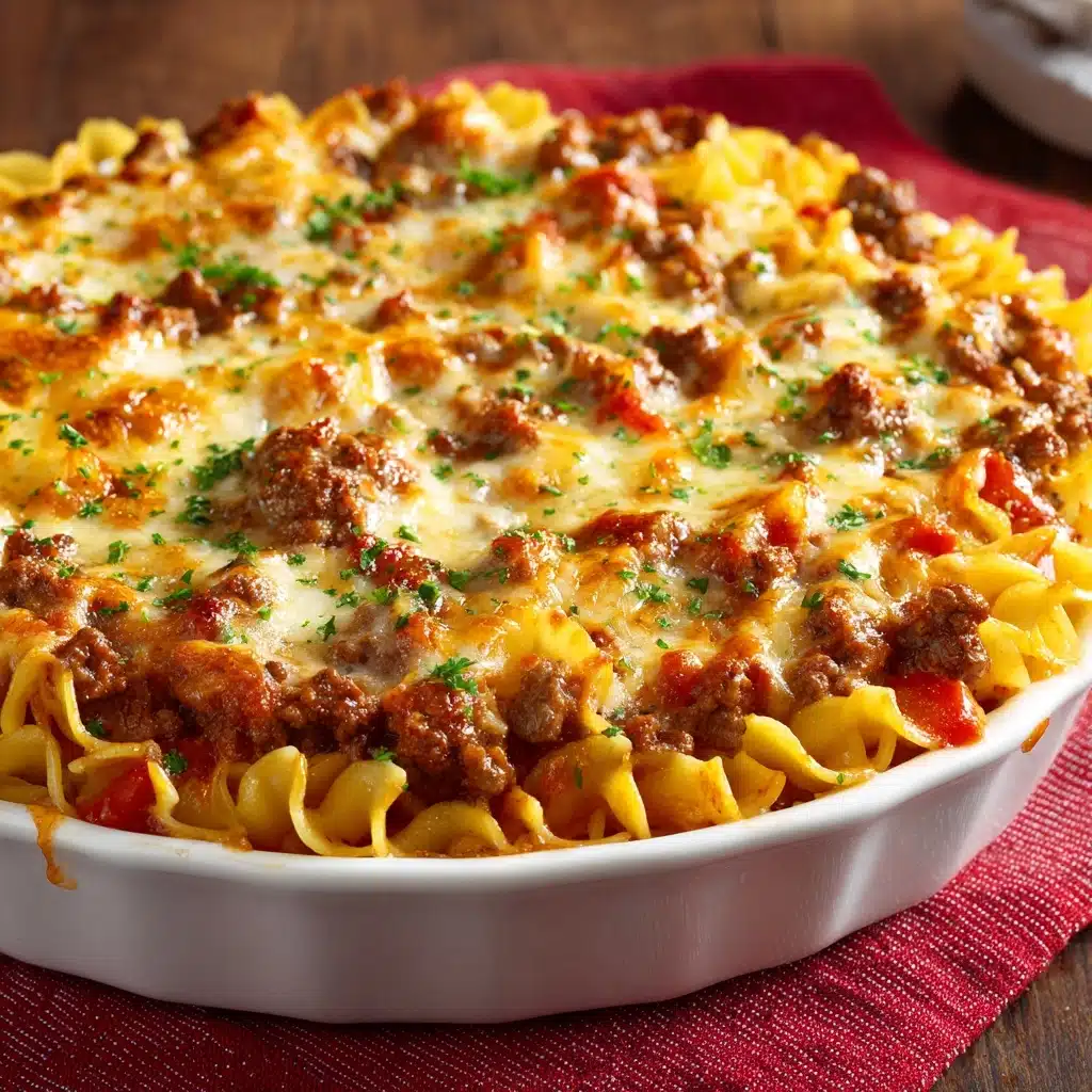 Beef Lombardi Casserole Recipe