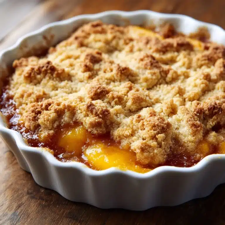 Best Peach Cobbler Recipe