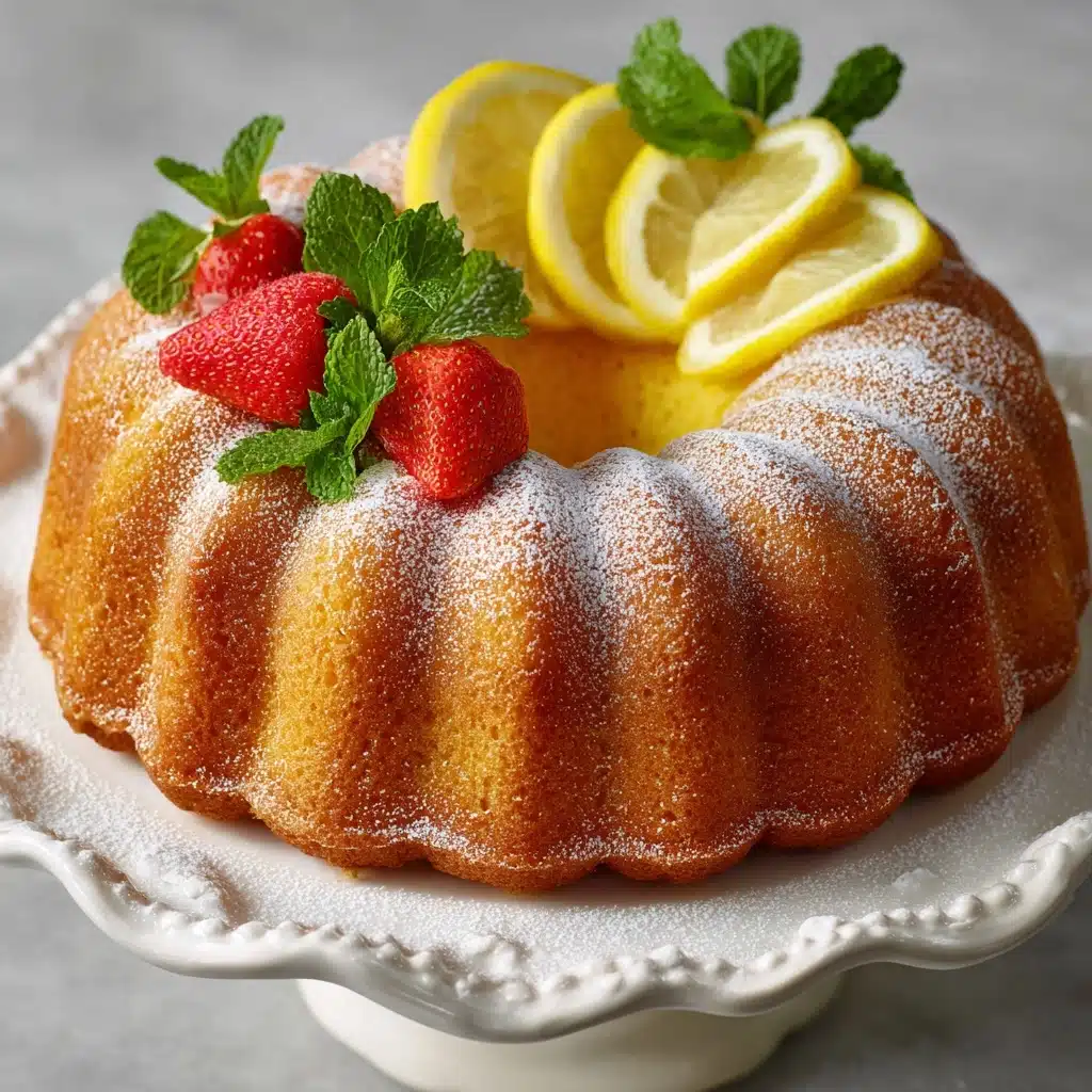 Extreme Lemon Bundt Cake Recipe