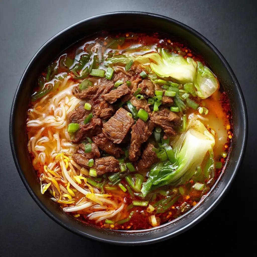 Korean Spicy Beef Vegetable Soup Recipe