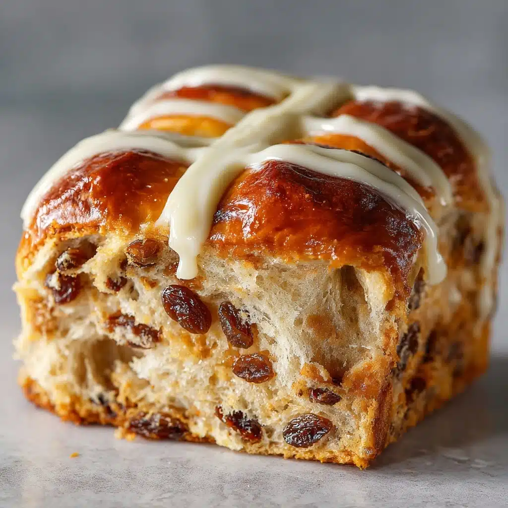 No-Bake Hot Cross Bun Slice Recipe