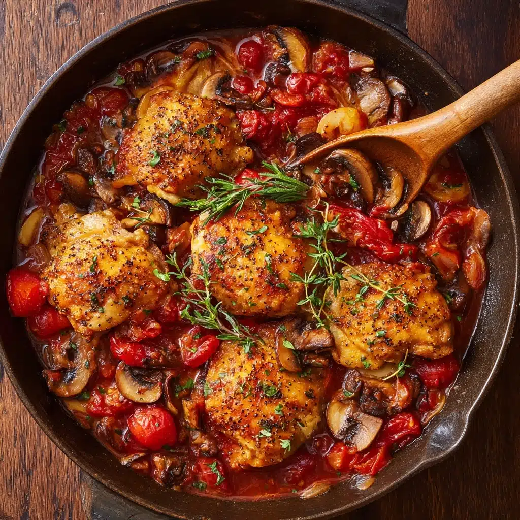 Hearty Chicken Cacciatore Recipe - Recipe Image